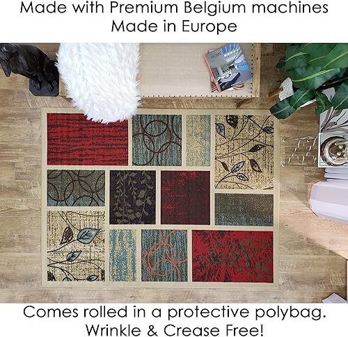 Miniatura 7 de Maxy Home, alfombras pequeñas de caucho, colección Hamam, Sintético