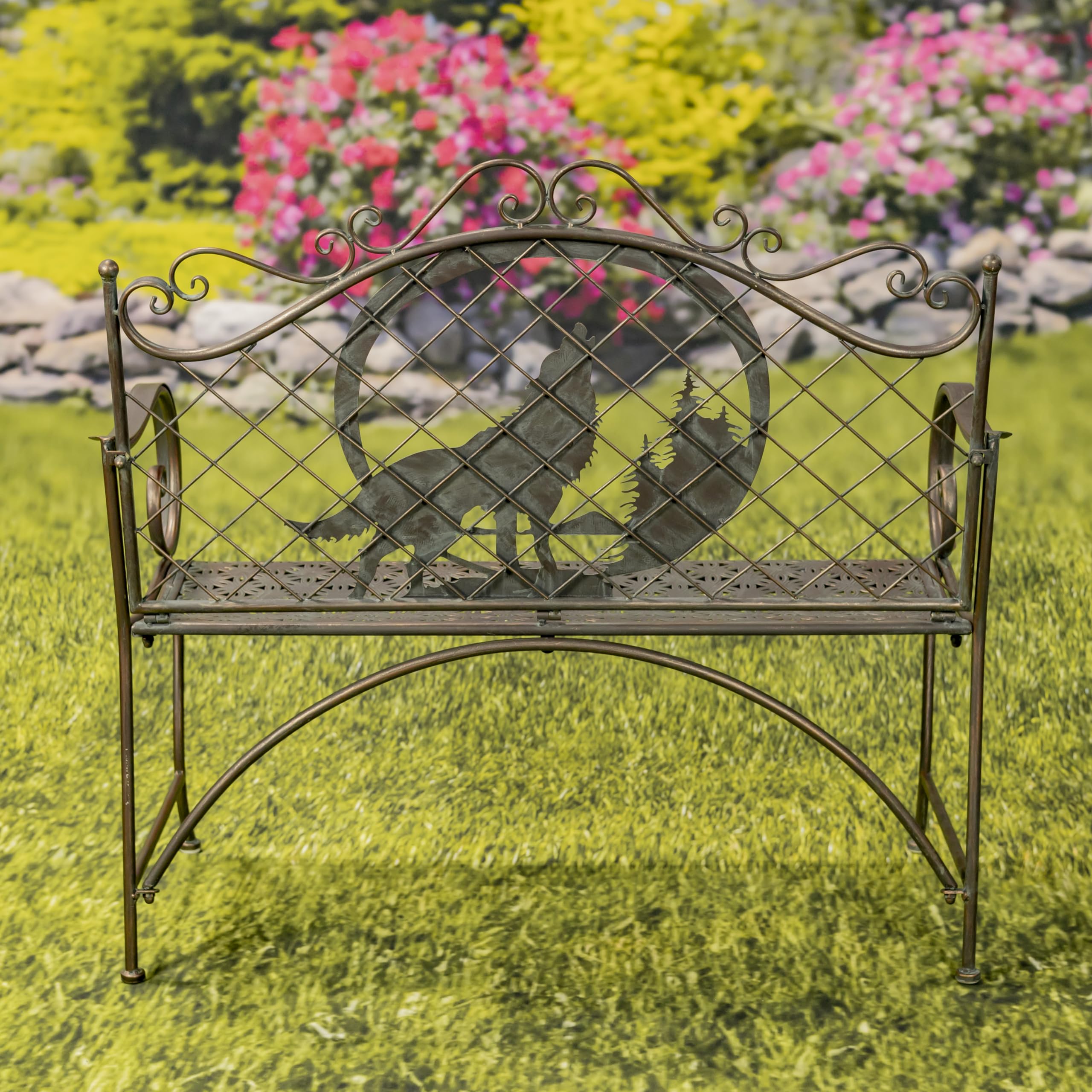 Butterfly Garden Bench Plow And Hearth Butterfly Bench Small Patio