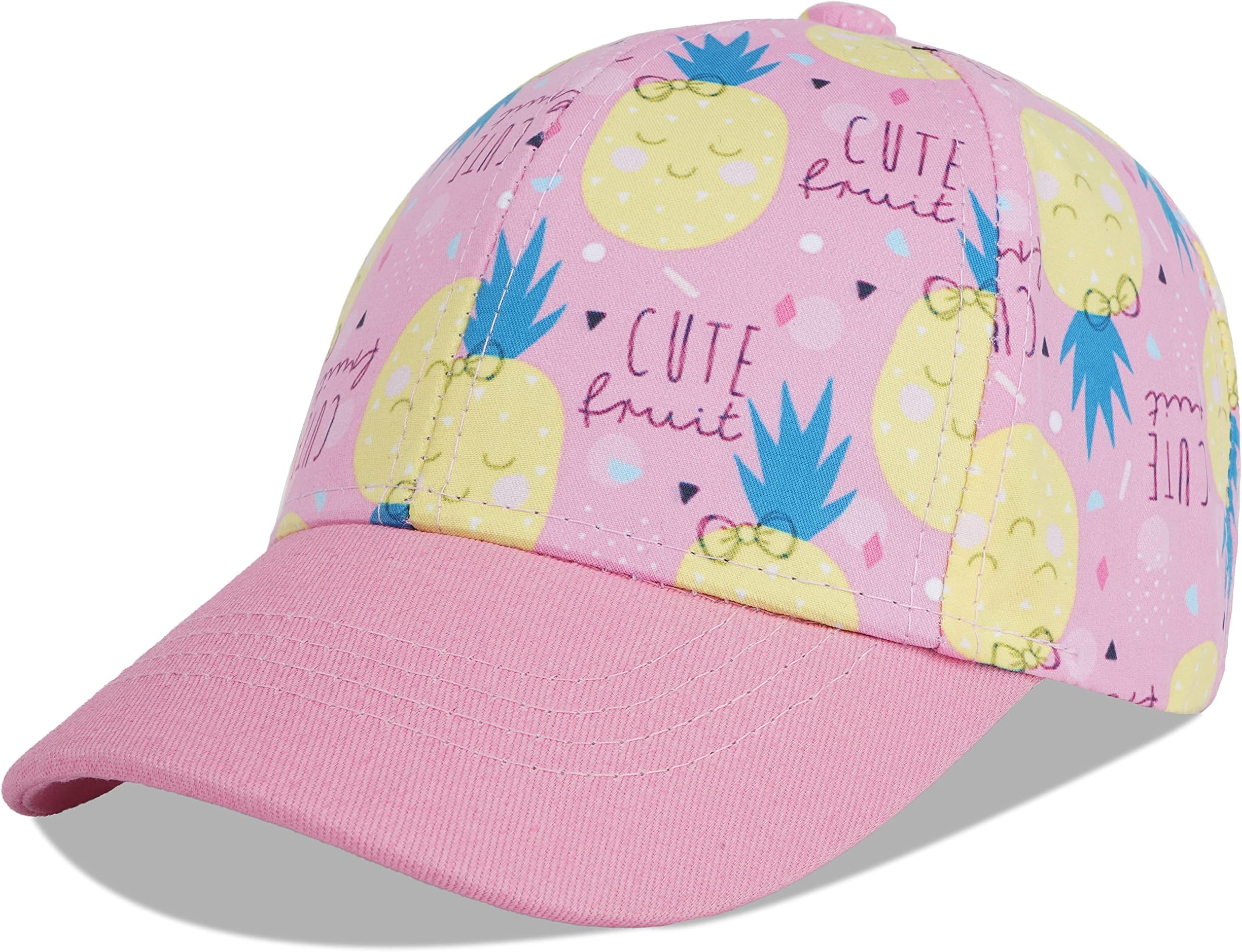 Cotton Outdoor Toddler Girls Boys Plain Baseball Cap Baby Infant Structured Adjustable Hat for Kids Sun Hat