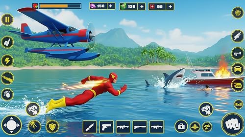 Super Speed Flash Hero City Rescue Games 3d – vue 3