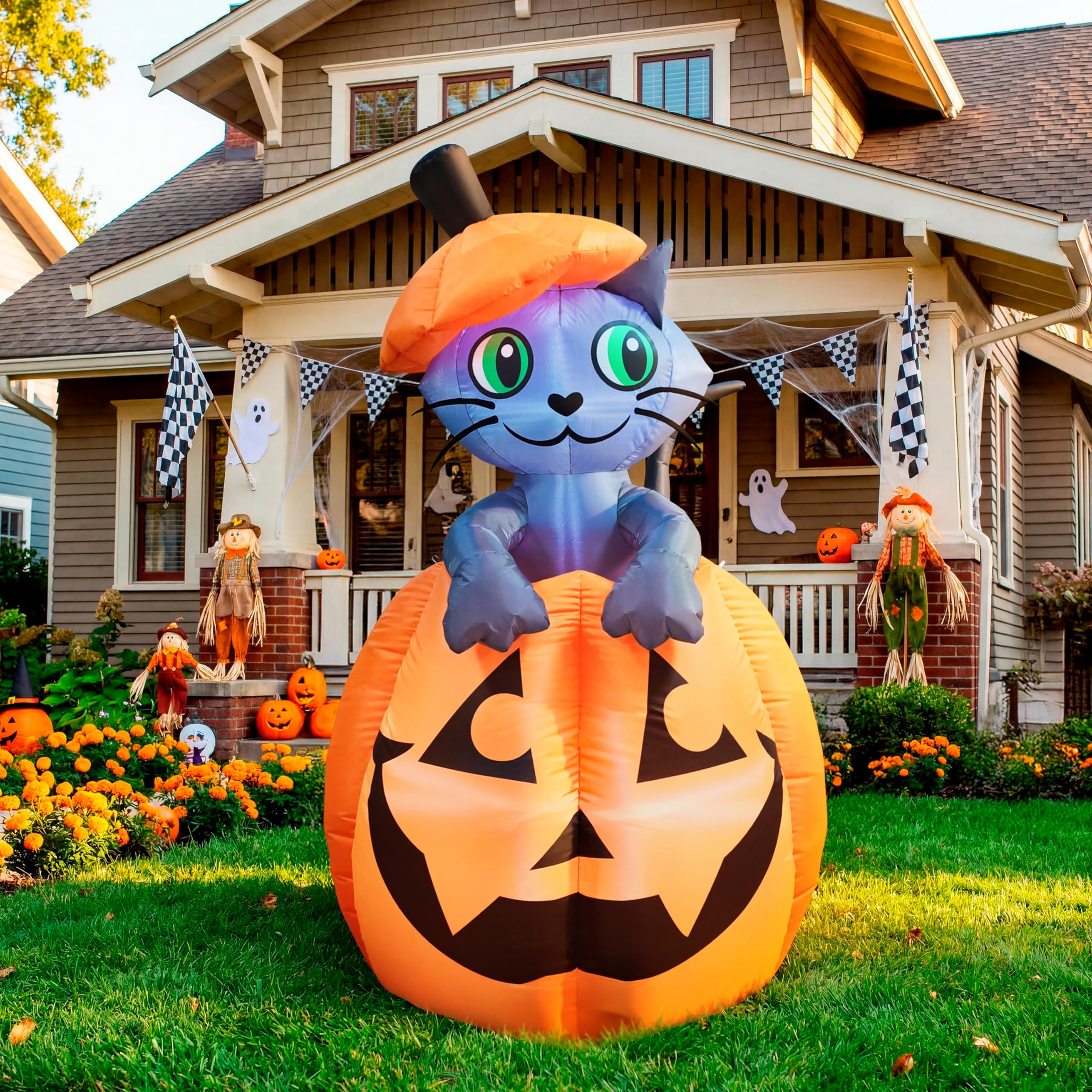 Amazon.com: Joiedomi 5 FT Halloween Inflatables Outdoor