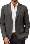 PJ PAUL JONES Herringbone Blazer 2 Vestes de costume de bouton Casual Knit Sport Coat pour homme