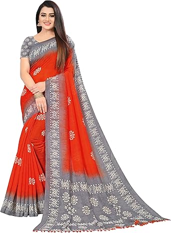 cotton saree amazon