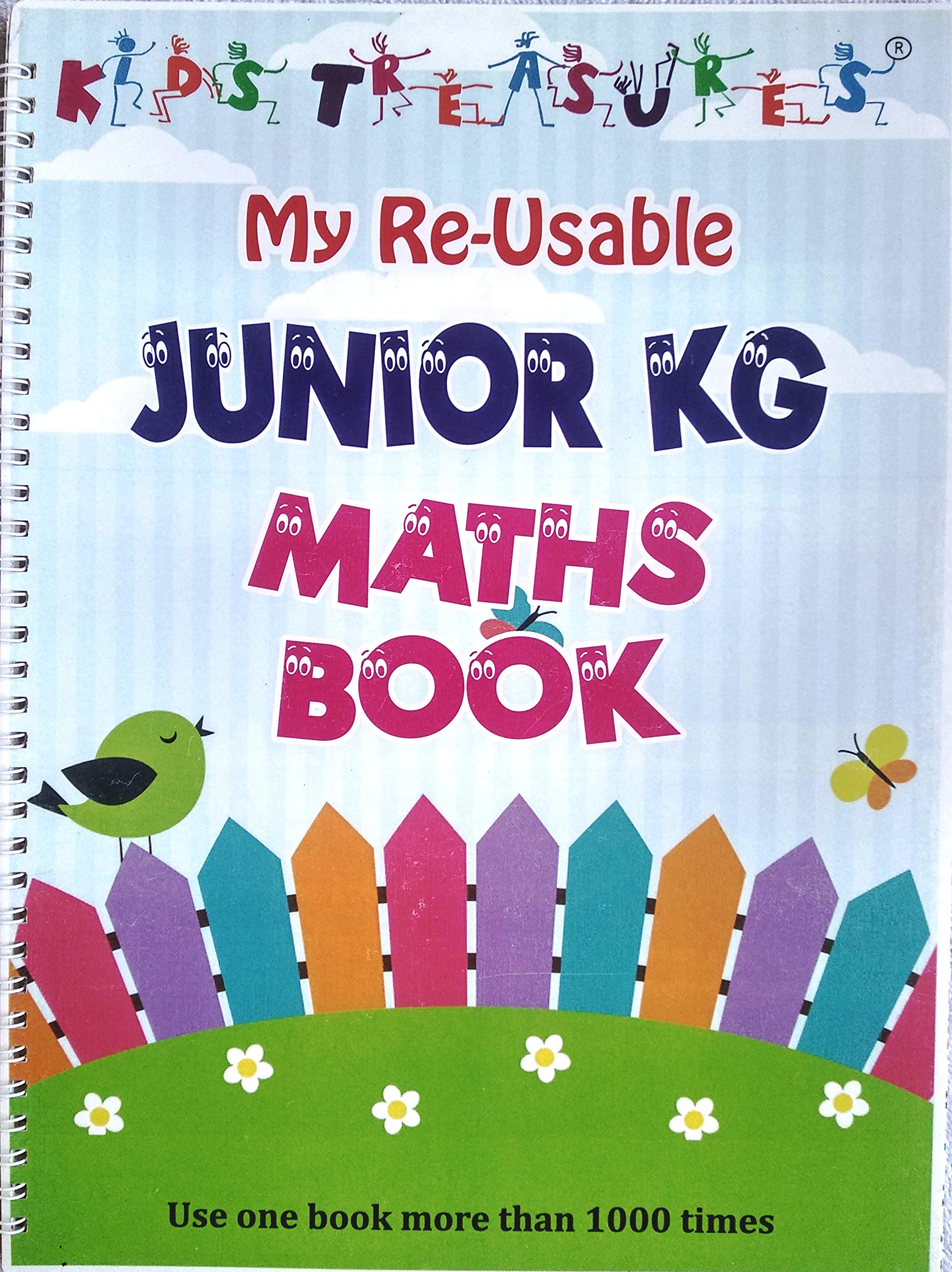 My Reusable Junior Kg Maths Books