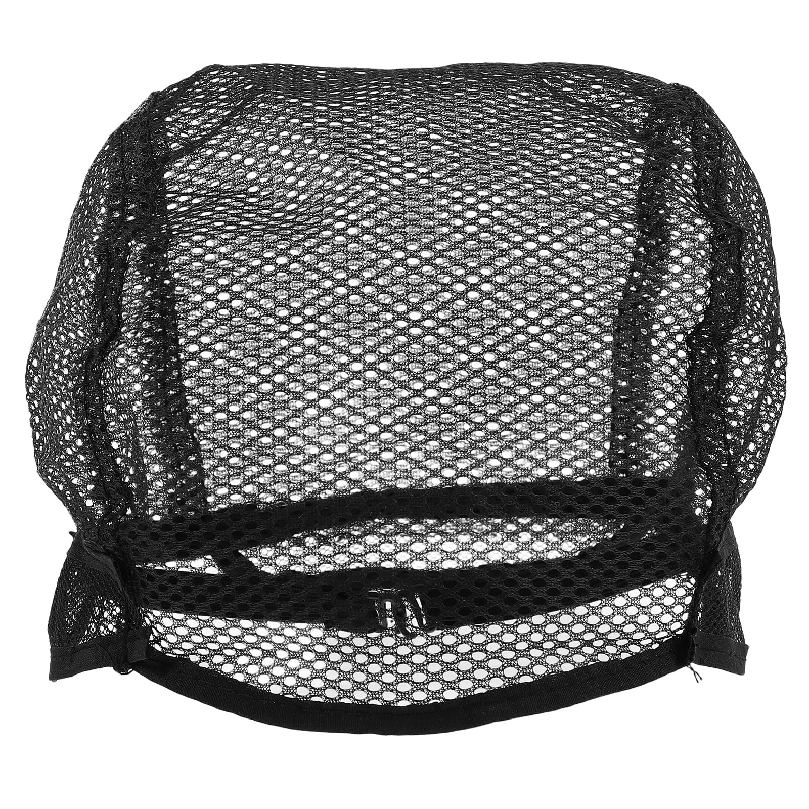 FOMIYES 2PCS Black Mesh Wig Caps with Wide Elastic Band, Stretchable Lace Hair Net for Women, Hair Crochet Comfortable and Durable Net Cap for Making Wigs