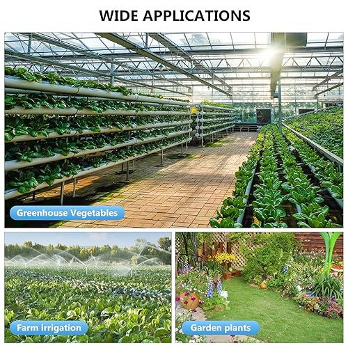 Miniatura 5 de DOITOOL Inyector de fertilizante de 34 pulgadas para riego por goteo, inyector Venturi Mezclador de fertilizantes Inyectores Filtro de tubo de agua