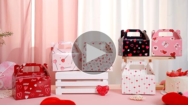 Amazon.com: Zhanmai 36 Pack Birthday Party Treat Box 6 Inch Goodie