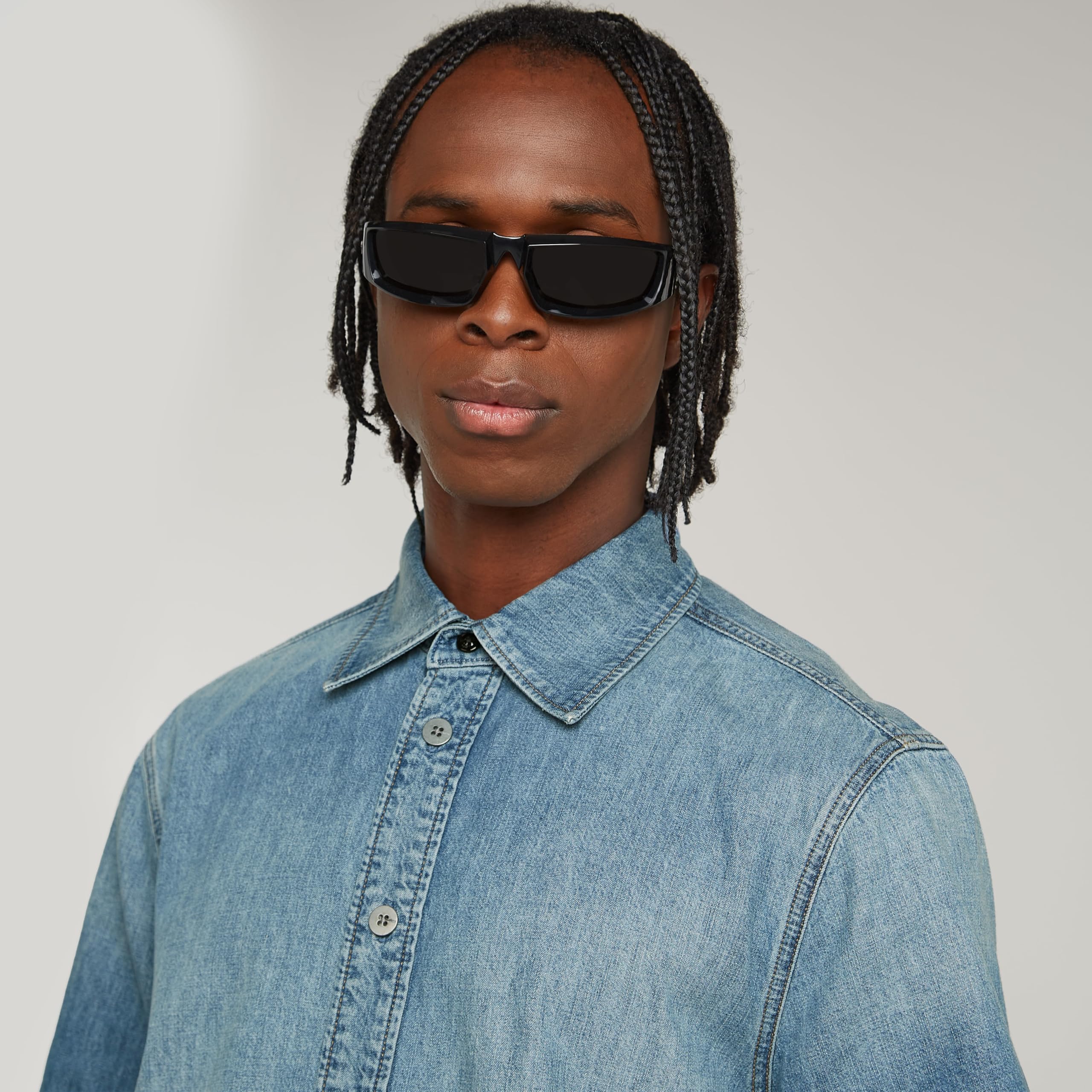 G-STAR Koszulka Mężczyźni Regular Denim Shirt Ss