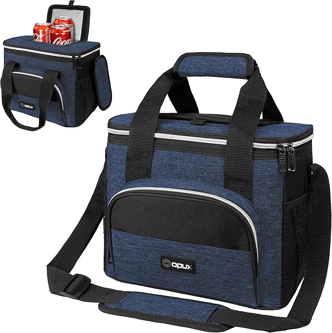 OPUX Insulated Small Cooler Bag for Travel Soft Collapsible Cooler