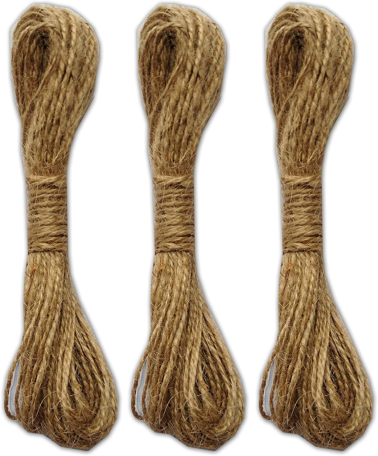 LWR CRAFTS Jute Cord 1.5mm 45ft/Pack (Pack of 3)