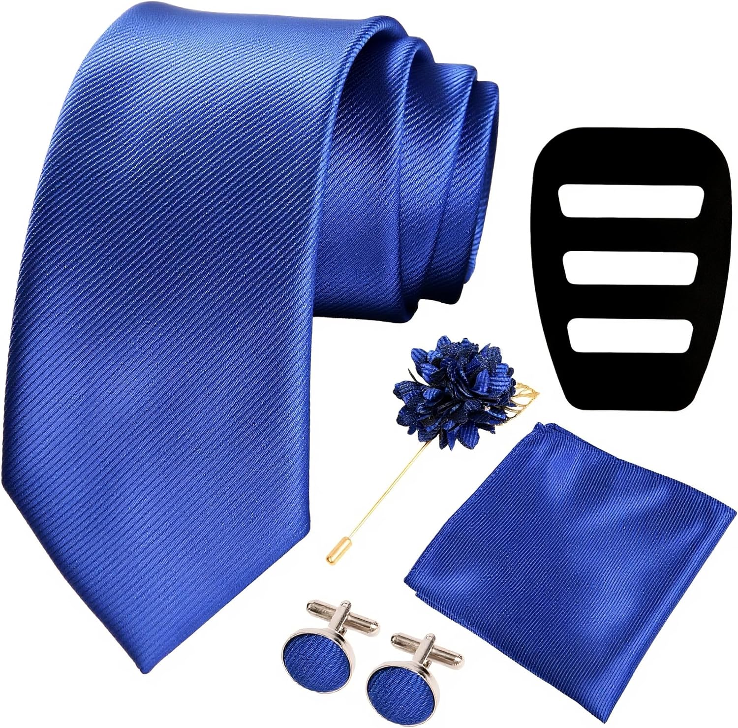 Set de Corbata de Seda para Hombre 6 Piezas