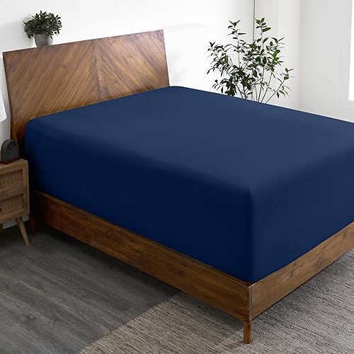 Bare Home Sábana bajera ajustable extra larga individual  Sábana bajera de bolsillo extra profundo  Microfibra 1800 premium  Ultra suave sin arrugas