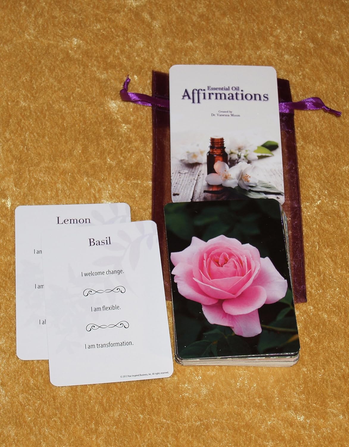 Essential Oil Affirmation Card Deck
