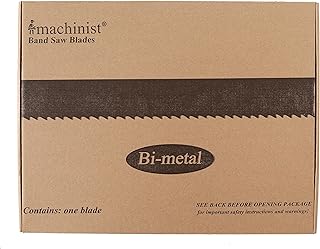 S13216 M42 132" Long, 1" Wide, Bi-Metal Bandsaw Blades for Cutting Metal (6TPI)
