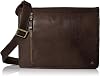 Visconti Buffalo Leather 13 Inch Laptop CaseMessenger Shoulder BagHandbag, Brown, One Size
