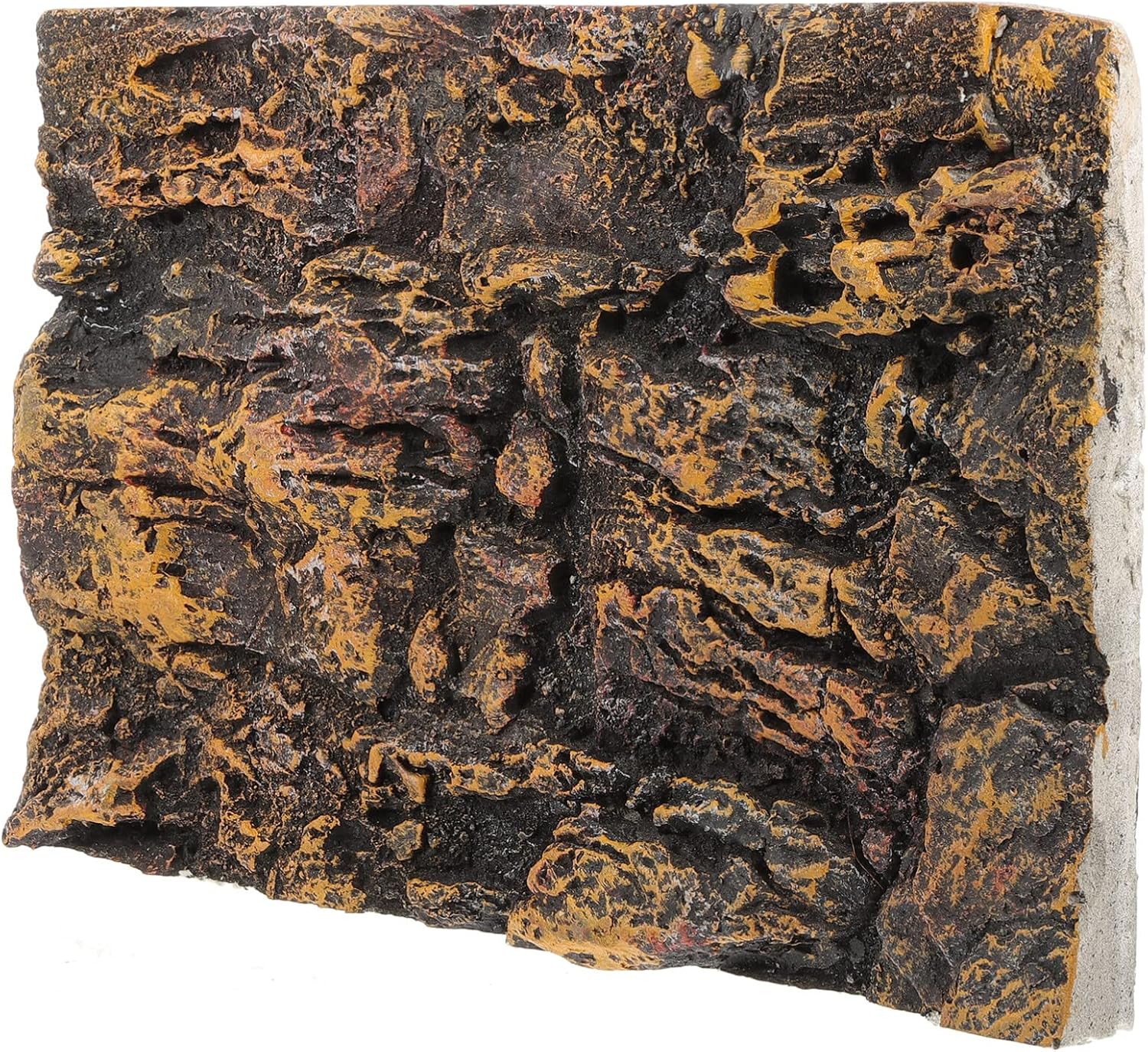 Rock Terrarium Background 3D - Reptile Tank Background Decorative Backdrop for Bearded Dragons Lizard Gecko Spider Chameleon Turtle Fish