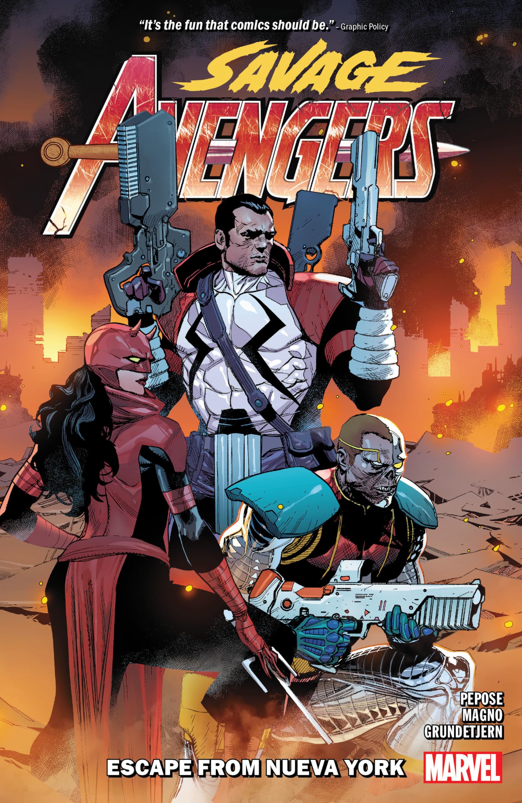 Savage Avengers Vol. 2: Escape From Nueva York