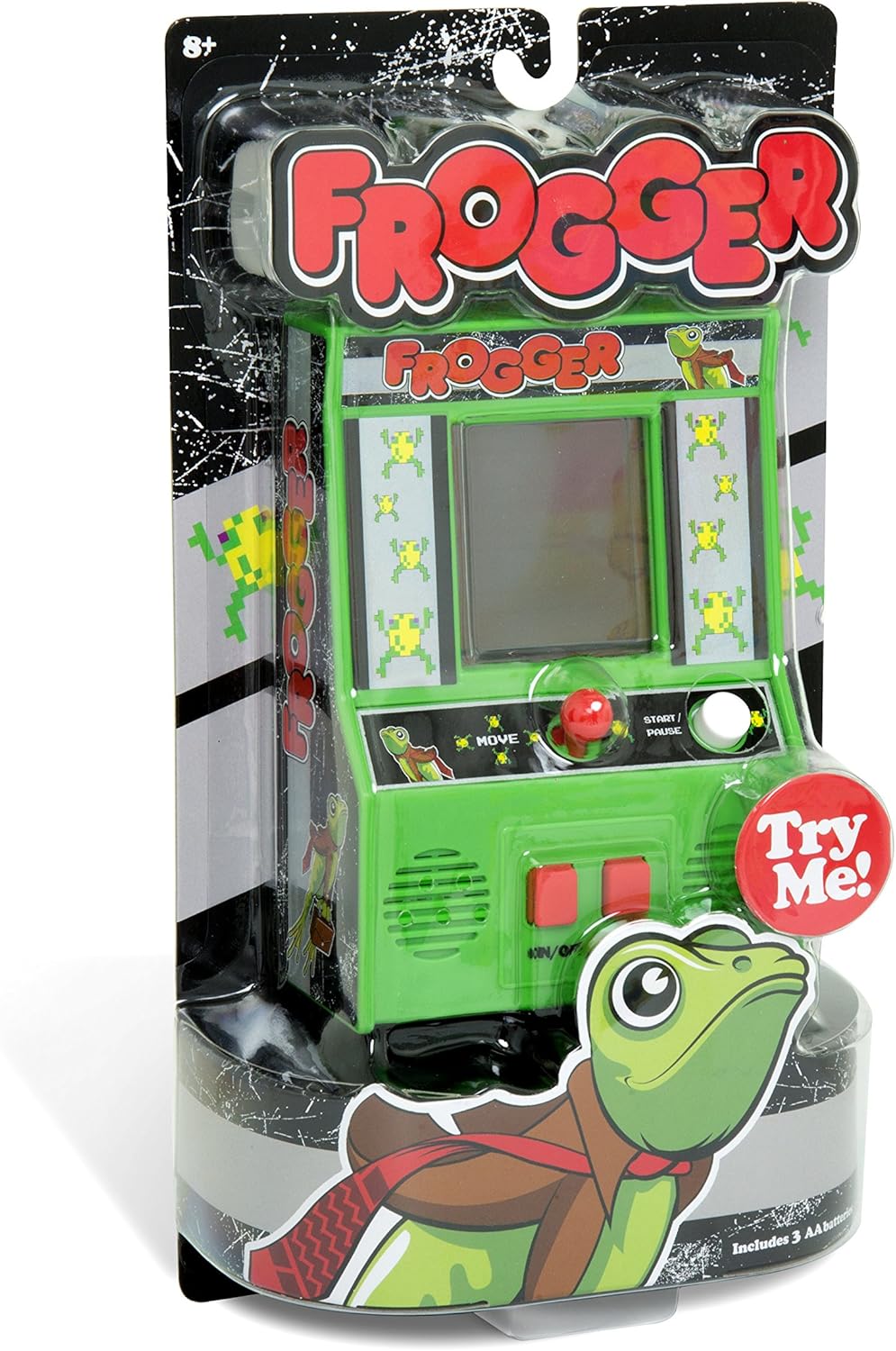 Basic Fun Arcade Classics - Frogger Retro Handheld Arcade Game
