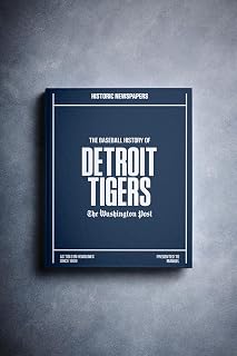 Personalized Baseball History Book - Sports Fan Gift - A Major League History Told Through Archive Newspaper Coverage