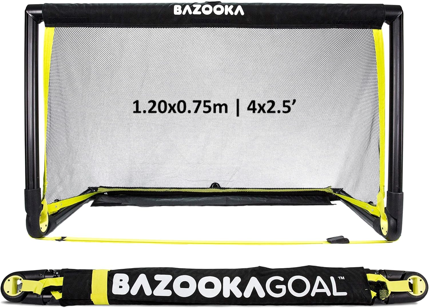 BazookaGoal Original Solid Frame Pop Up Goal Folding