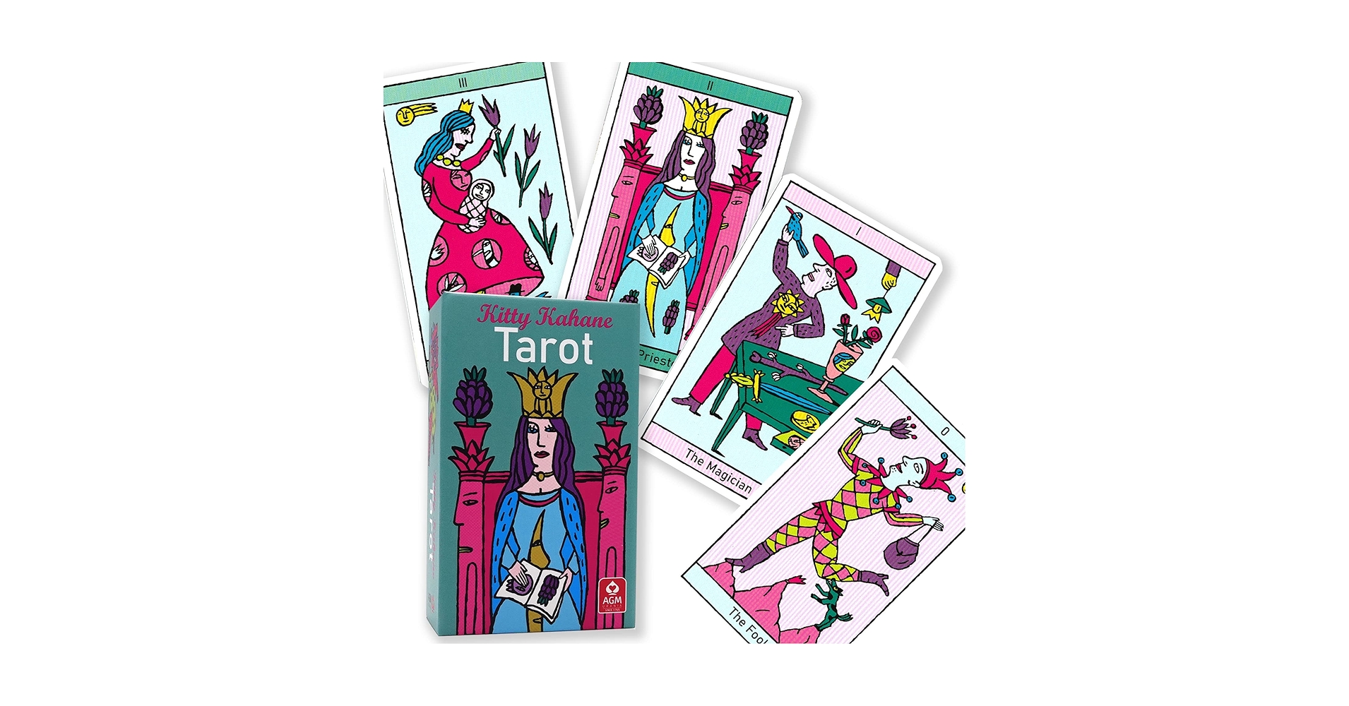 絶版希少❤️キティーカハネタロット ドイツ語版 Kitty Kahane Tarot キティ・カハーネ