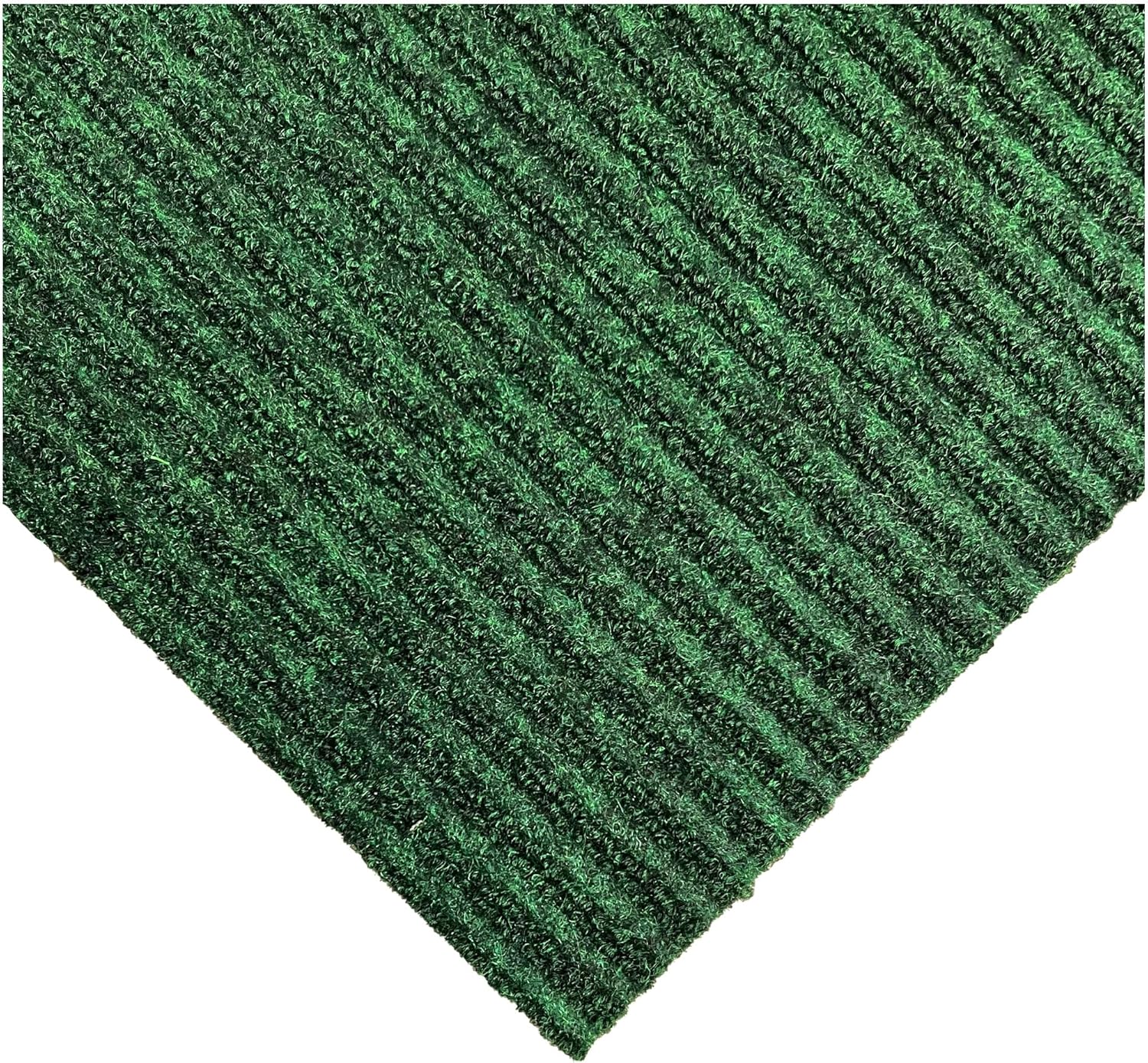 KOECKRITZ Heavy Duty Durable All Weather Indoor/Outdoor Non Slip Entrance Mat Rugs and Runners for Office Business Building Home Garage Front Door (3' x 11', Green)