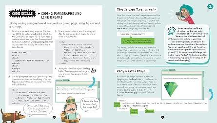 Get Coding!: Learn HTML, CSS & JavaScript & Build a Website, App & Game