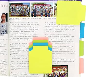 Divider Sticky Notes,Note Tabs,3 3/8 x 2 3/4 Inches,Neon Assorted,15 Sheets/Divider,4 Divders/Pack,Self-Stick Notes,60 Sheets Total,4A 40606