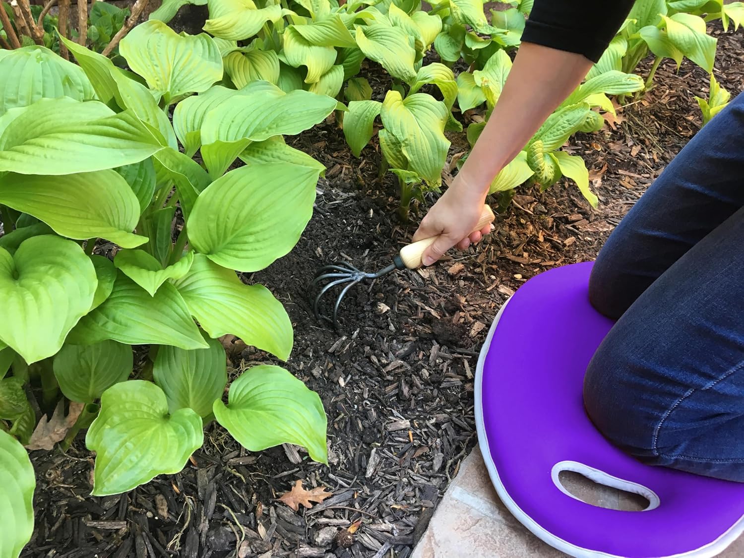 Tierra Garden 9-1906 Memory Foam Garden Kneeling Pad, Blue