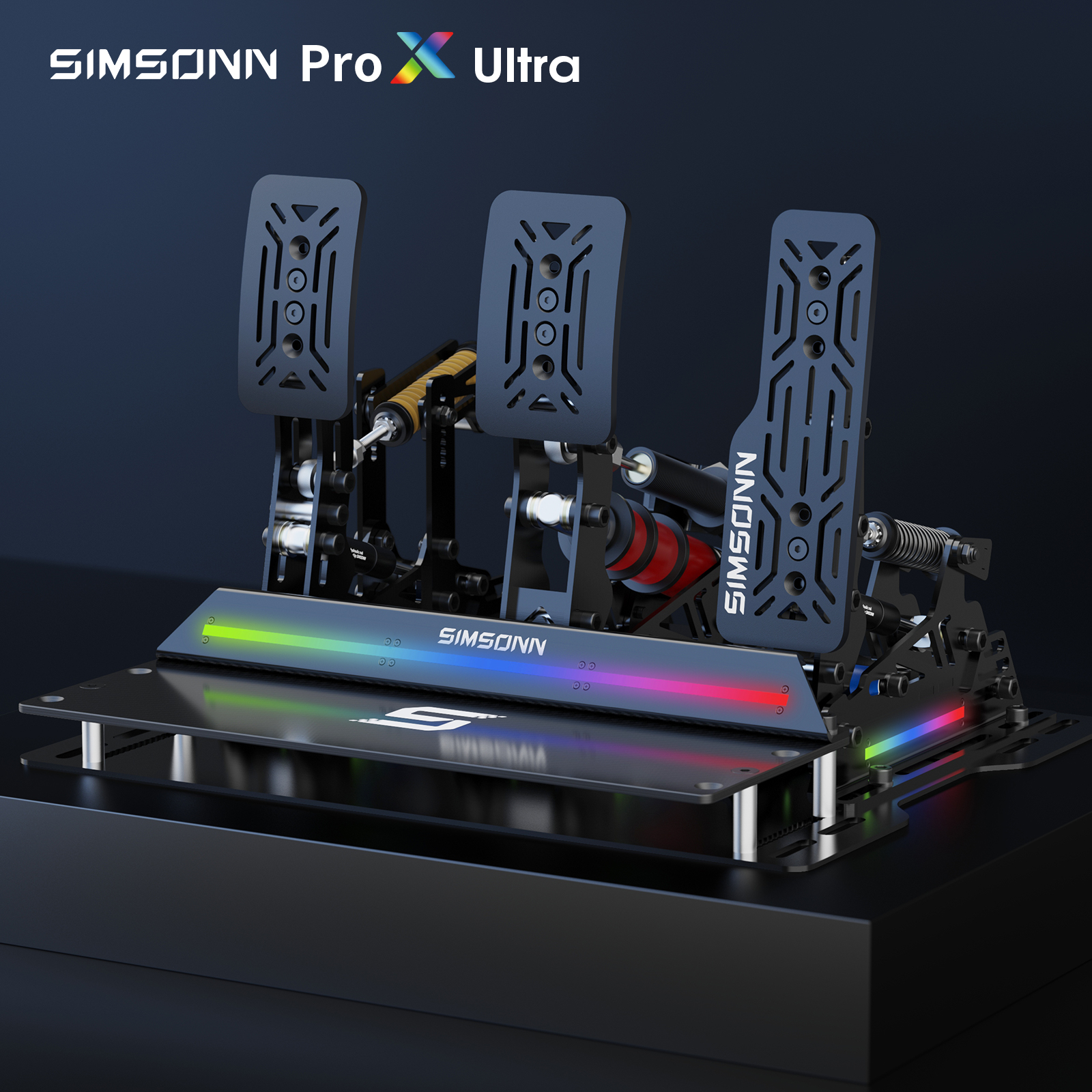 SIMSONN Pro X Ultra Racing Simulator Hydraulic Pedals Sim Racing