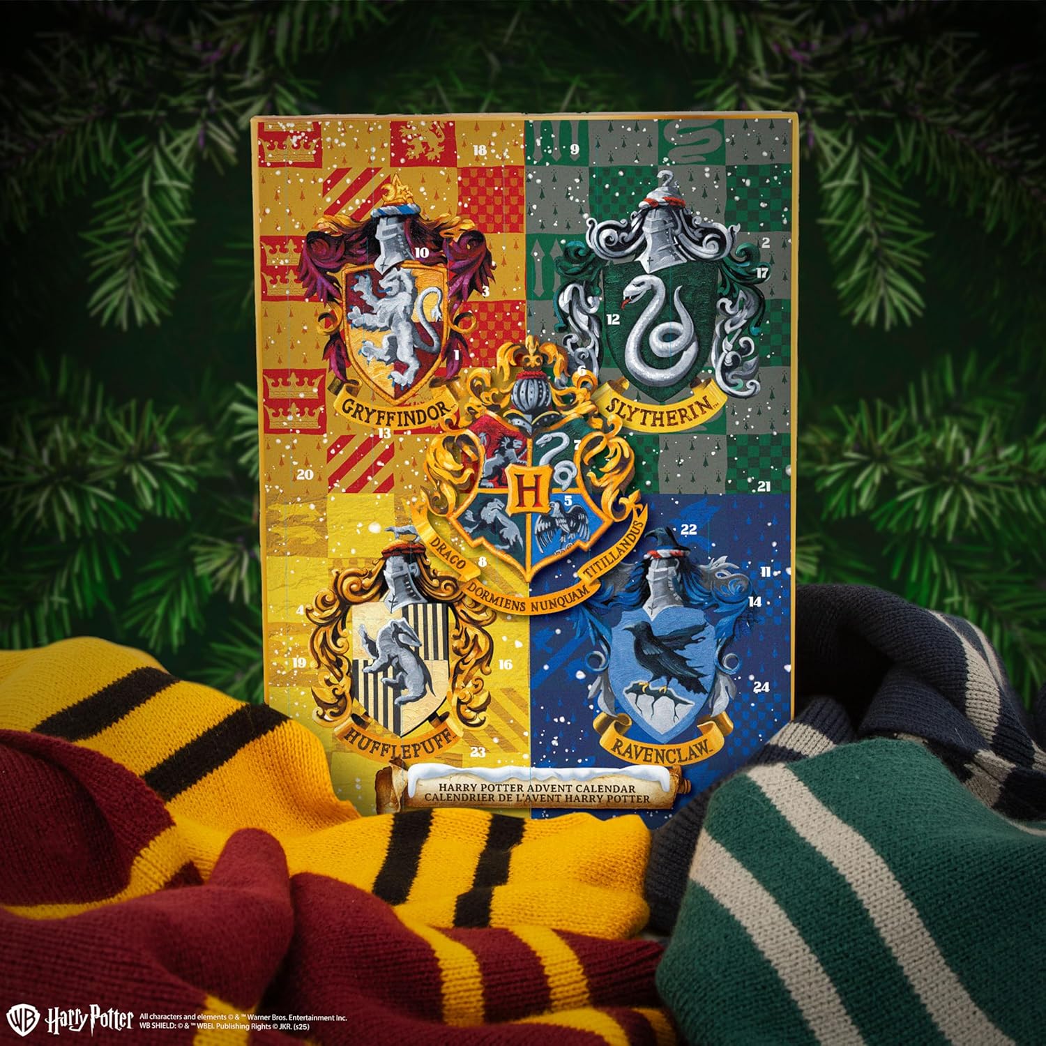 HARRY POTTER - Budget Advent Calendar 2025-24 Magical Wizarding World Gifts & Accessories - Stationery, Jewelry & Surprises - For the Christmas Countdown - Official License - Cinereplicas