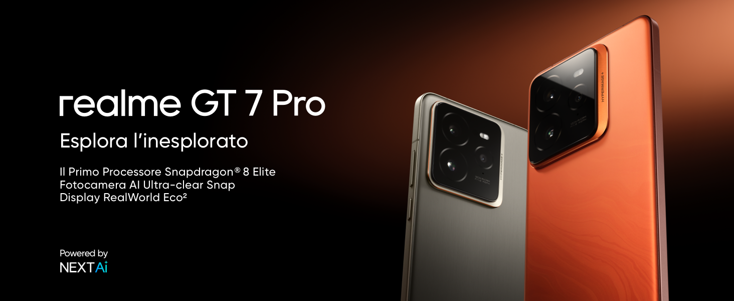 Realme GT 7 Pro 5G Smartphone 12+256GB, Snapdragon® 8 Elite