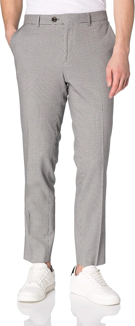 Mott-Chino Slim Fit Yarn Dyed Trousers 