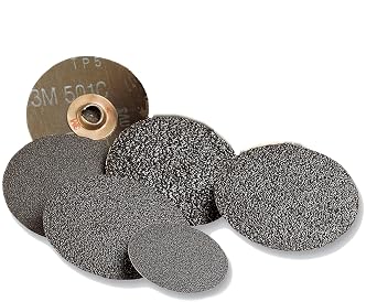 3M Roloc Fibre Disc 501C, 60, TSM, 3 in x NH, Die RS300VM