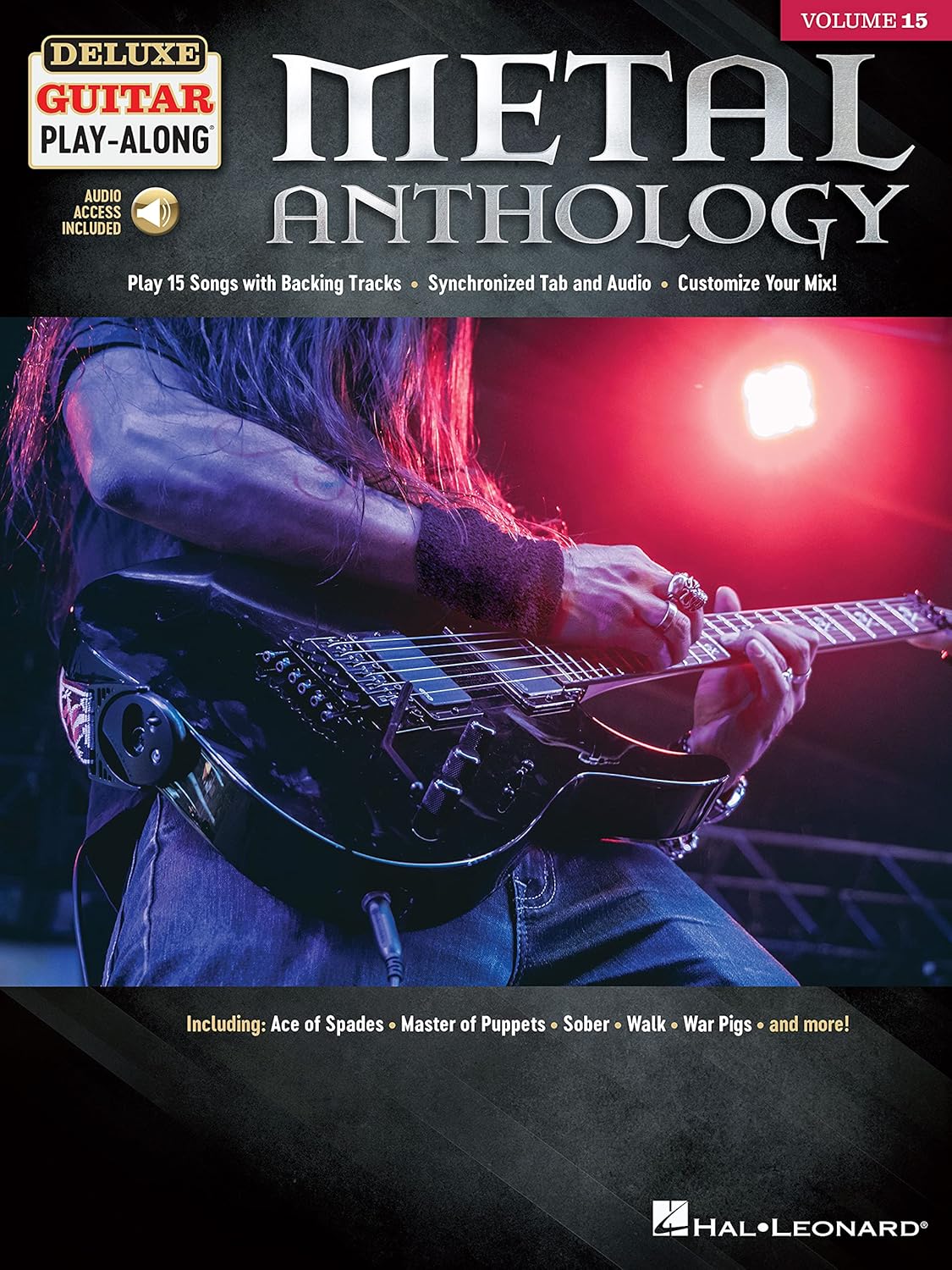 Metal Anthology: Deluxe Guitar Play-Along Volume 15      [Print Replica] Kindle Edition