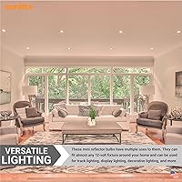 Vista 6 de Sunlite 03165 Bombilla halógena MR11 de punto estrecho de 10°, 20 vatios, 12 voltios, base de 2 pines (GU4), regulable, 100 CRI, vida útil de 2,000