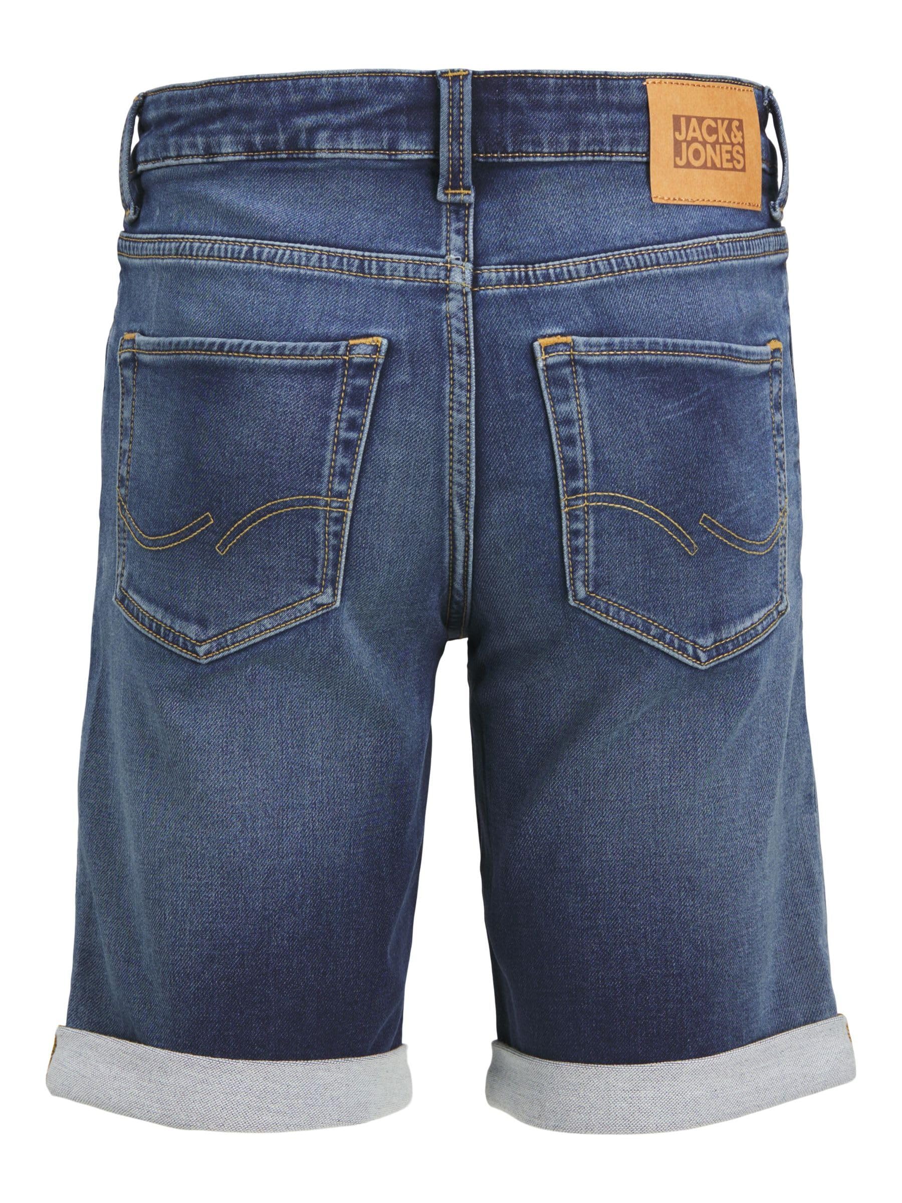 Jack & Jones Jjirick Jjicon I.k Shorts MF 132 Sn Jnr - Pantalones Cortos Vaqueros Niños