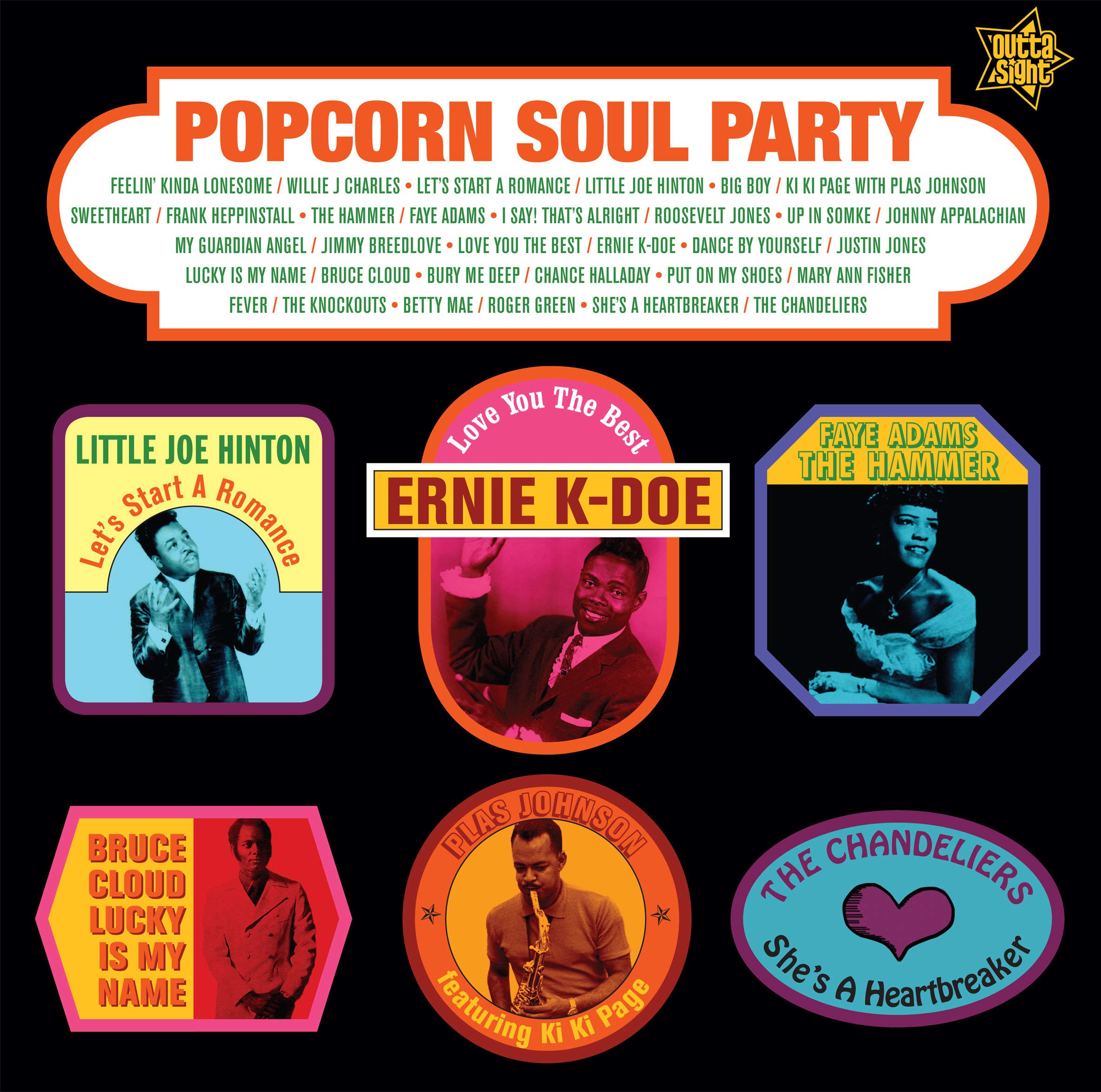 Popcorn Soul Party:blended Soul And R&B 1958-62