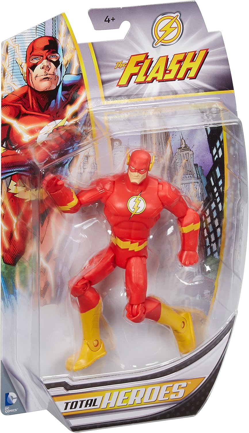 Mattel DC Comics Total Heroes The Flash 6" Action Figure