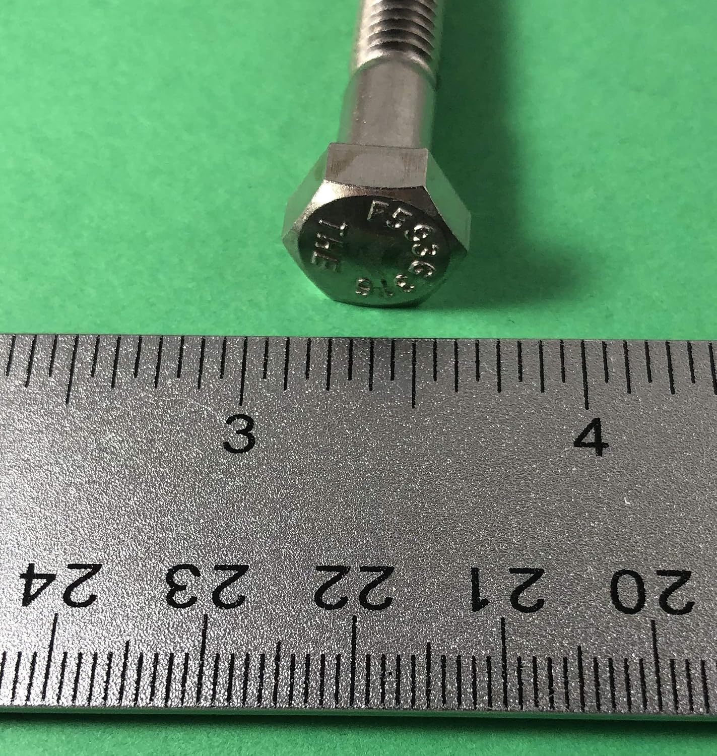 US STAINLESS 100 Pcs Stainless Steel 316 A4 5/16"-18 x 1 1/2" UNC Hex Head Bolt Cap Screws F593