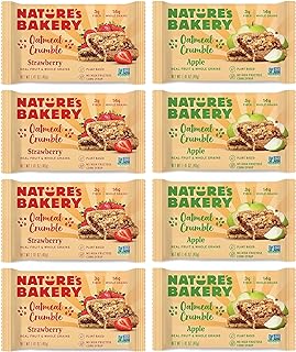 Nature's Bakery Oatmeal Crumble Bar Variety Sampler 8ct 1.41oz