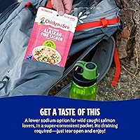 Vista 4 de Chicken of the Sea Alaskan Pink Salmon, 2.5 oz. Packets (Box of 12), Wild Caught Salmon, Skinless & Boneless, Low Sodium