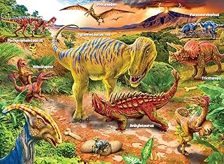 Buffalo Games - Explorer Puzzles - Dinosaur Adventure - 100 Piece Jigsaw Puzzle