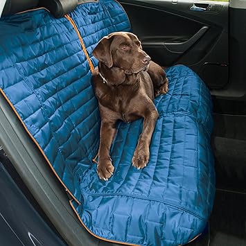 Kurgo Loft Bench Seat Cover for Pets, Blue
