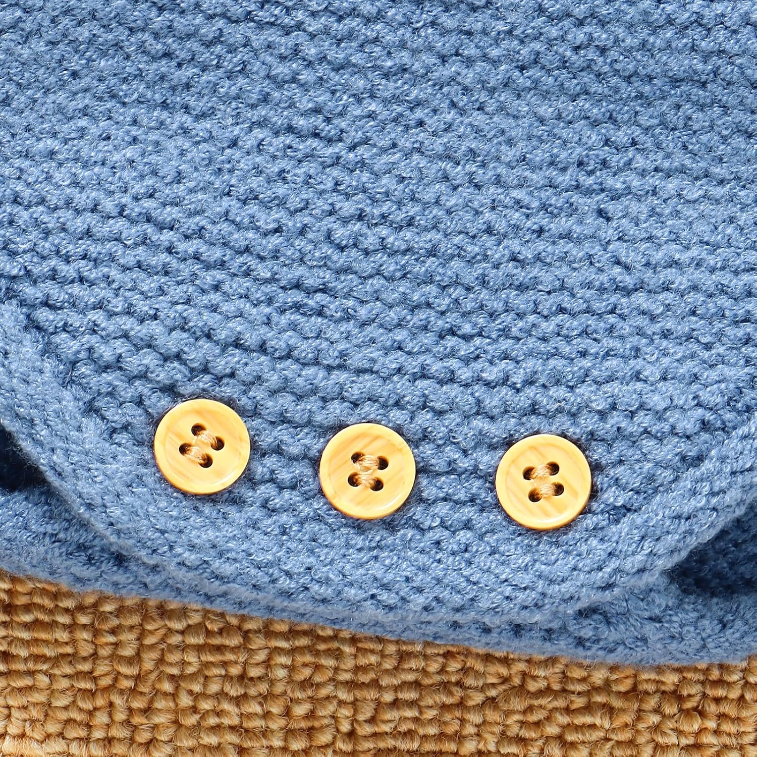Baby Knit Romper Summer Sleeveless V-Neck Sweater for Newborn Infant Baby Boys and Girls Onesie