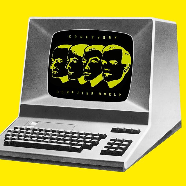 Computer World por Kraftwerk, capa do álbum