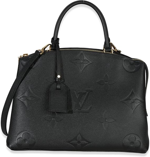 Pre-Loved Black Monogram Empreinte Giant Grand Palais, Black