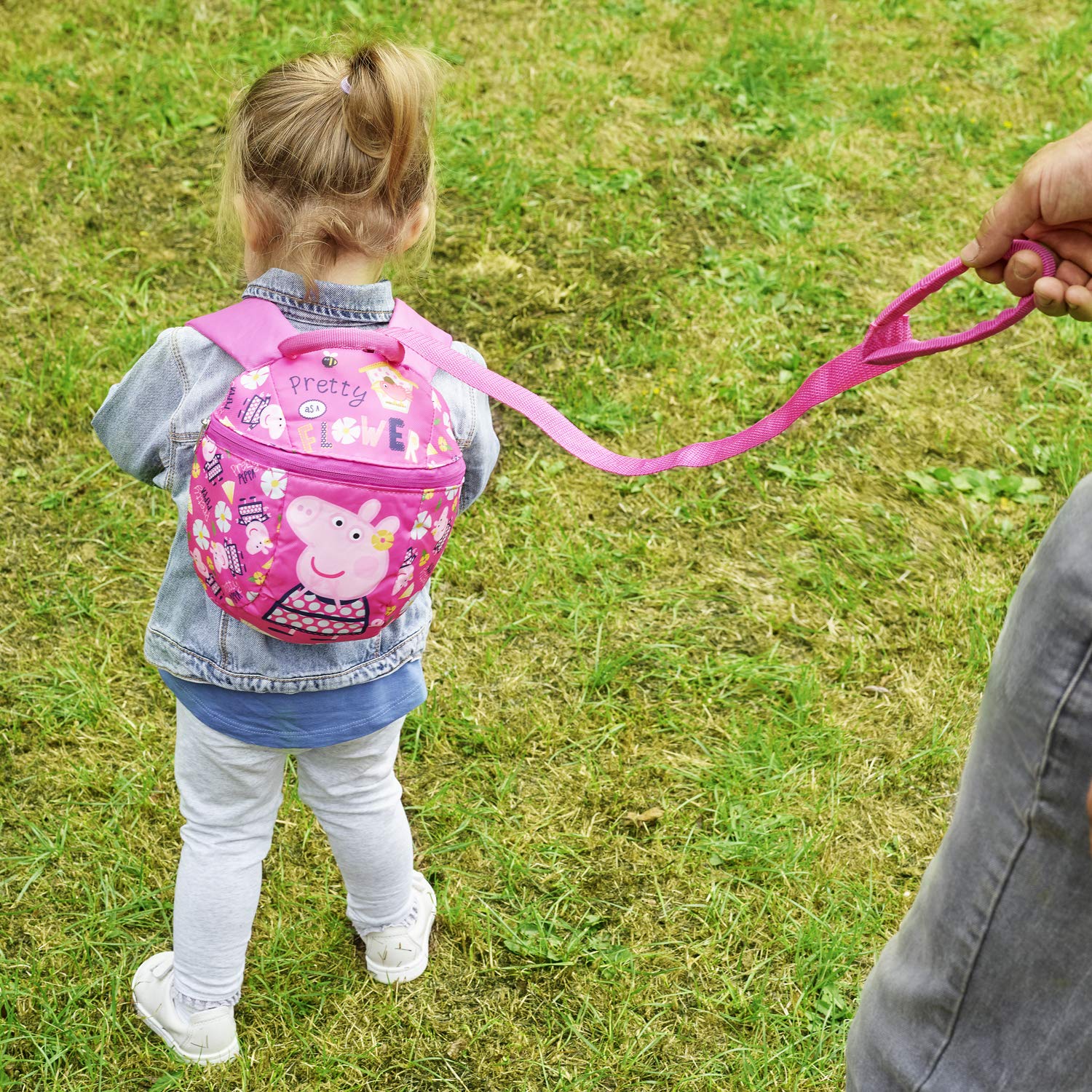 Peppa Pig Backpack With Reins Toddler Baby Kids Girls Backpack