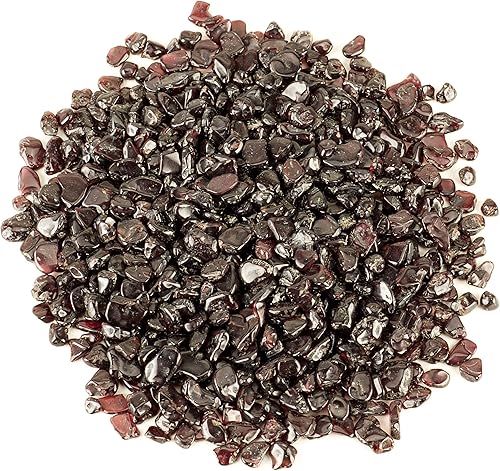 Miniatura 25 de Cherry Tree Collection 1/2 Pound Polished Tumbled Gemstone Chips, Pebbles, Crystal Chips Bulk for Jewelry Making, Healing, Plants, Succulents, Multi
