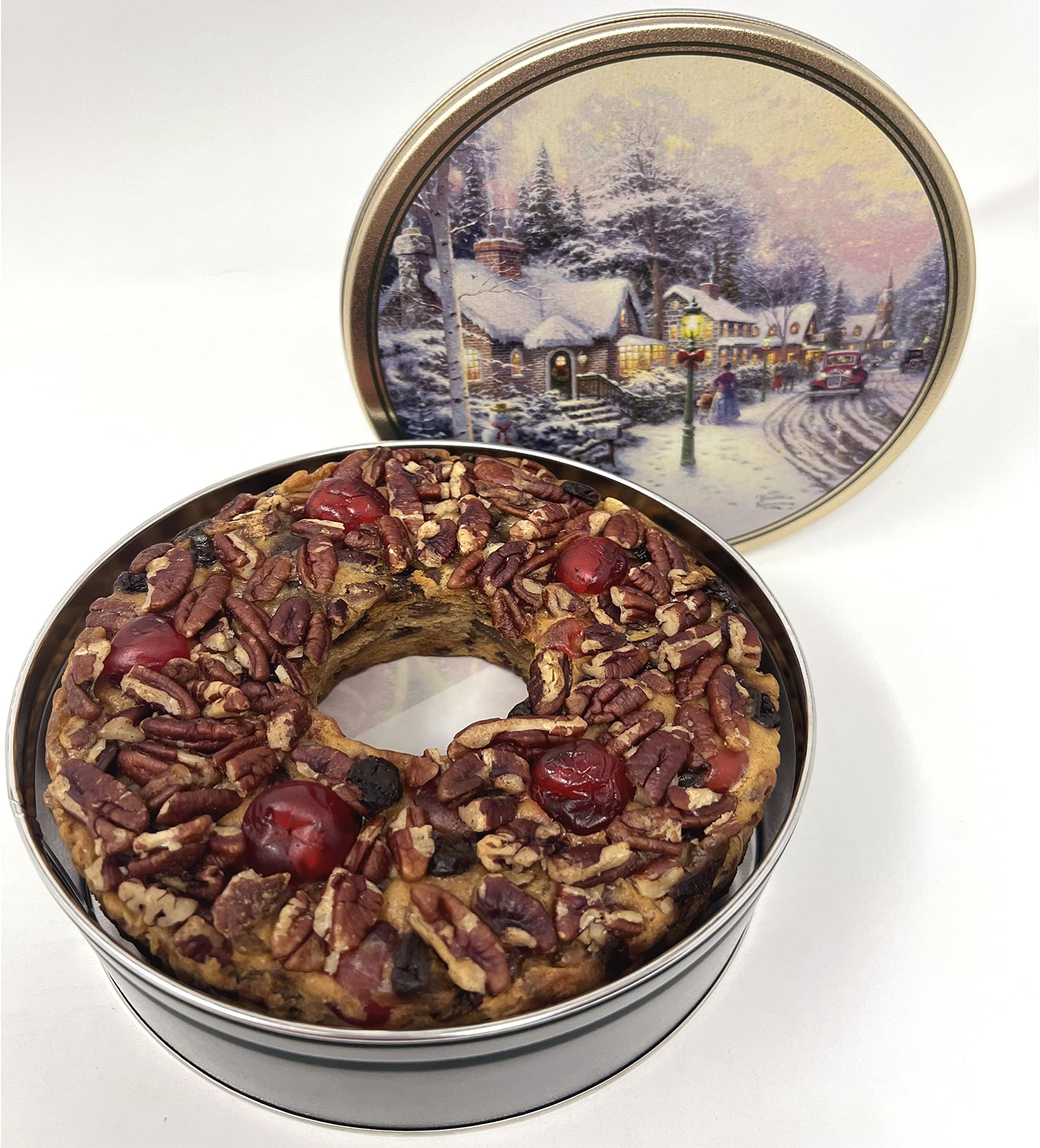 Amazon.com: Jane Parker Fruitcake Bourbon and Rum Fruit Cake 2 Pound ...